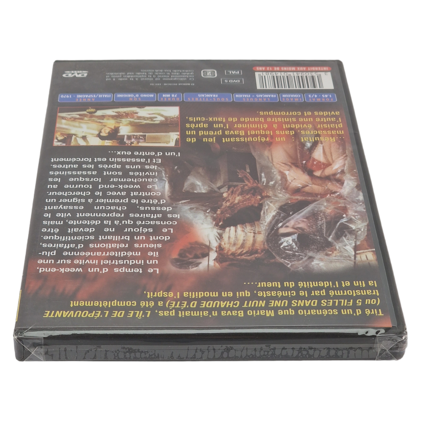 L'Ile de l'épouvante (1970) - DVD france VF Region 2 2003