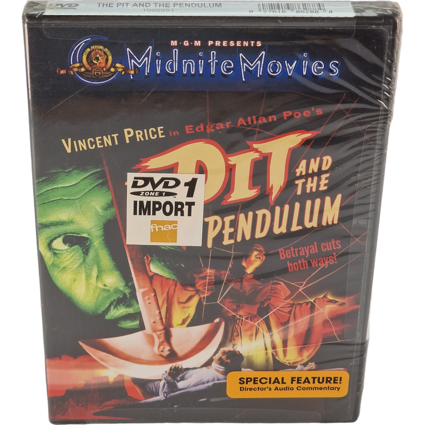 Le Puits et le Pendule DVD US Import VF Region A 2001 Neuf