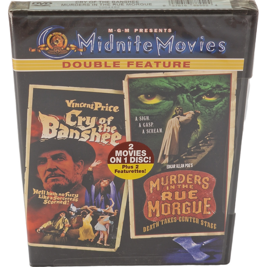 Cry of the Banshee + Murders in the Rue Morgue DVD 2 Films  Import VO/  STFR  Region A
