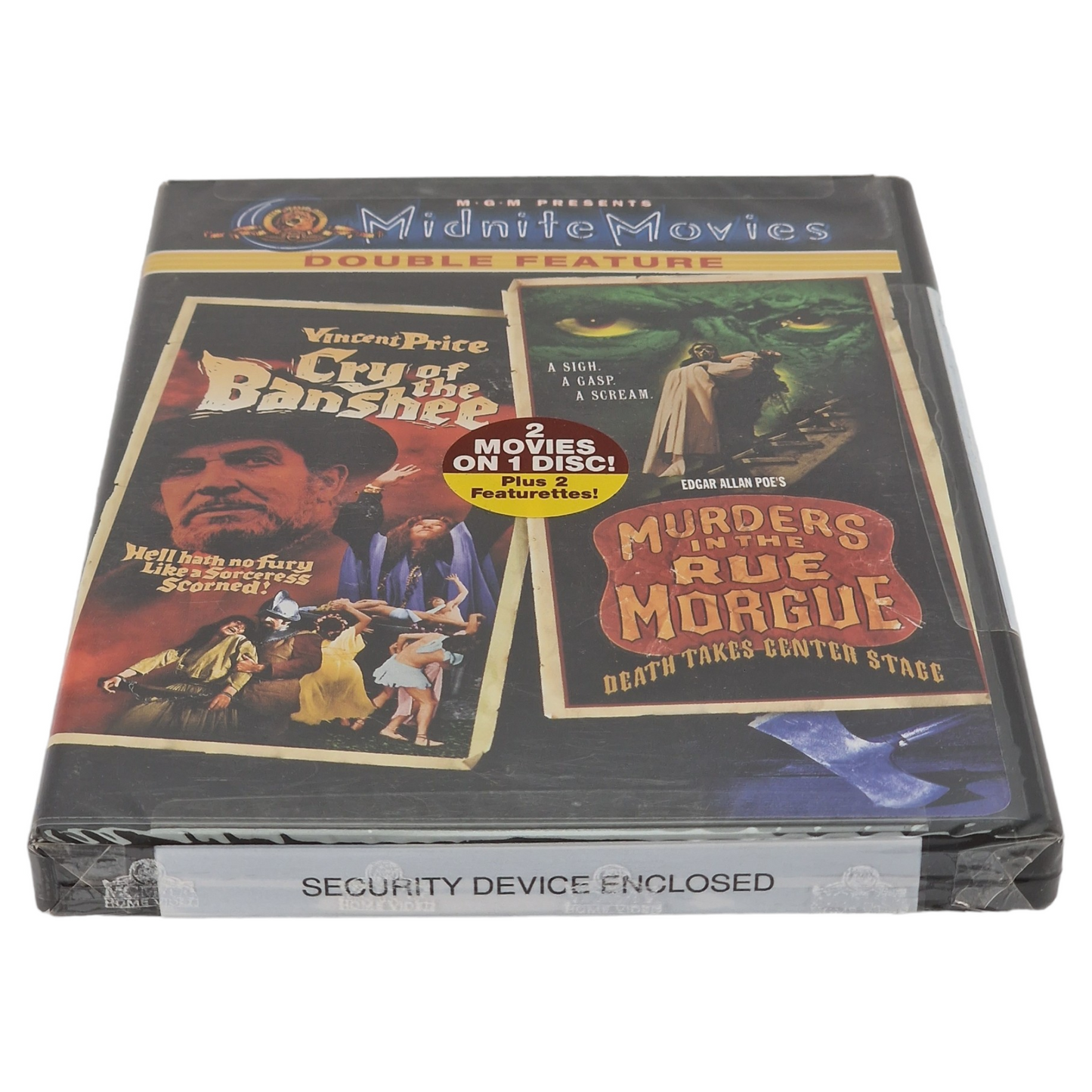 Cry of the Banshee / Murders in the Rue Morgue DVD 2 Films Import VO/ STFR Region A 2003 Neuf