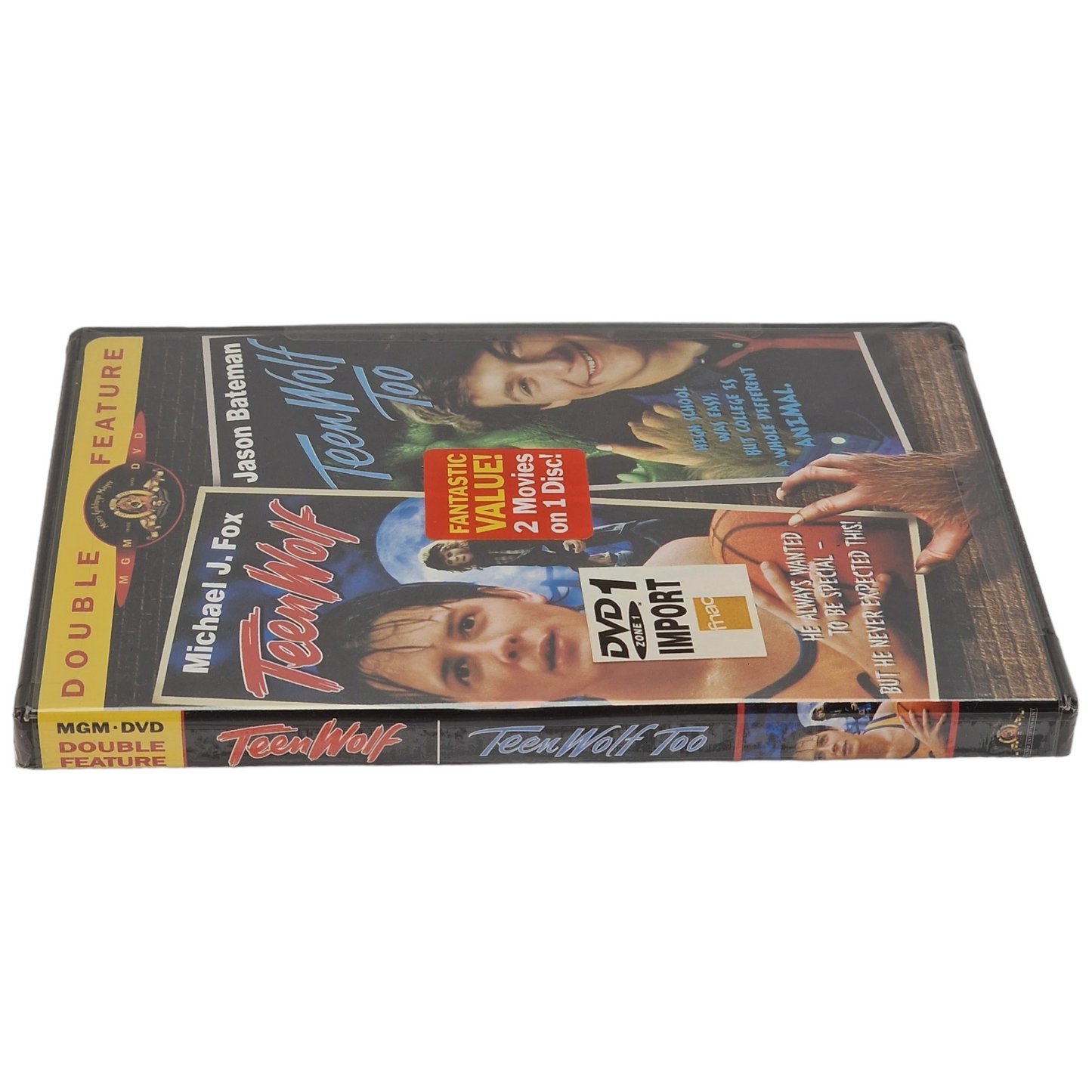 Teen Wolf / Teen Wolf Too DVD 2 Films US Import VO / STFR Region A 2002 Neuf