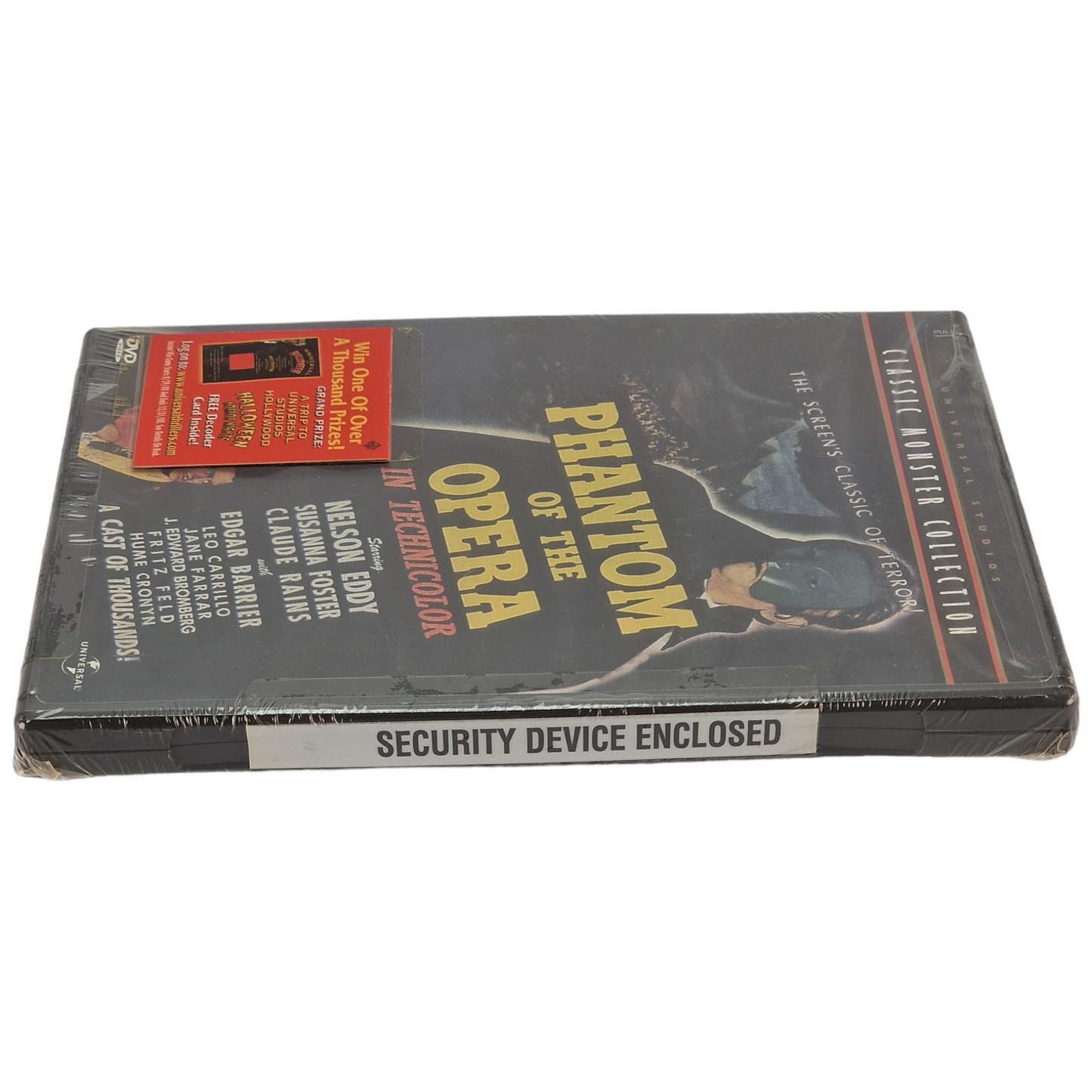 Phantom of the Opera DVD US Import VF Region A  Nelson Eddy, Susanna Foster