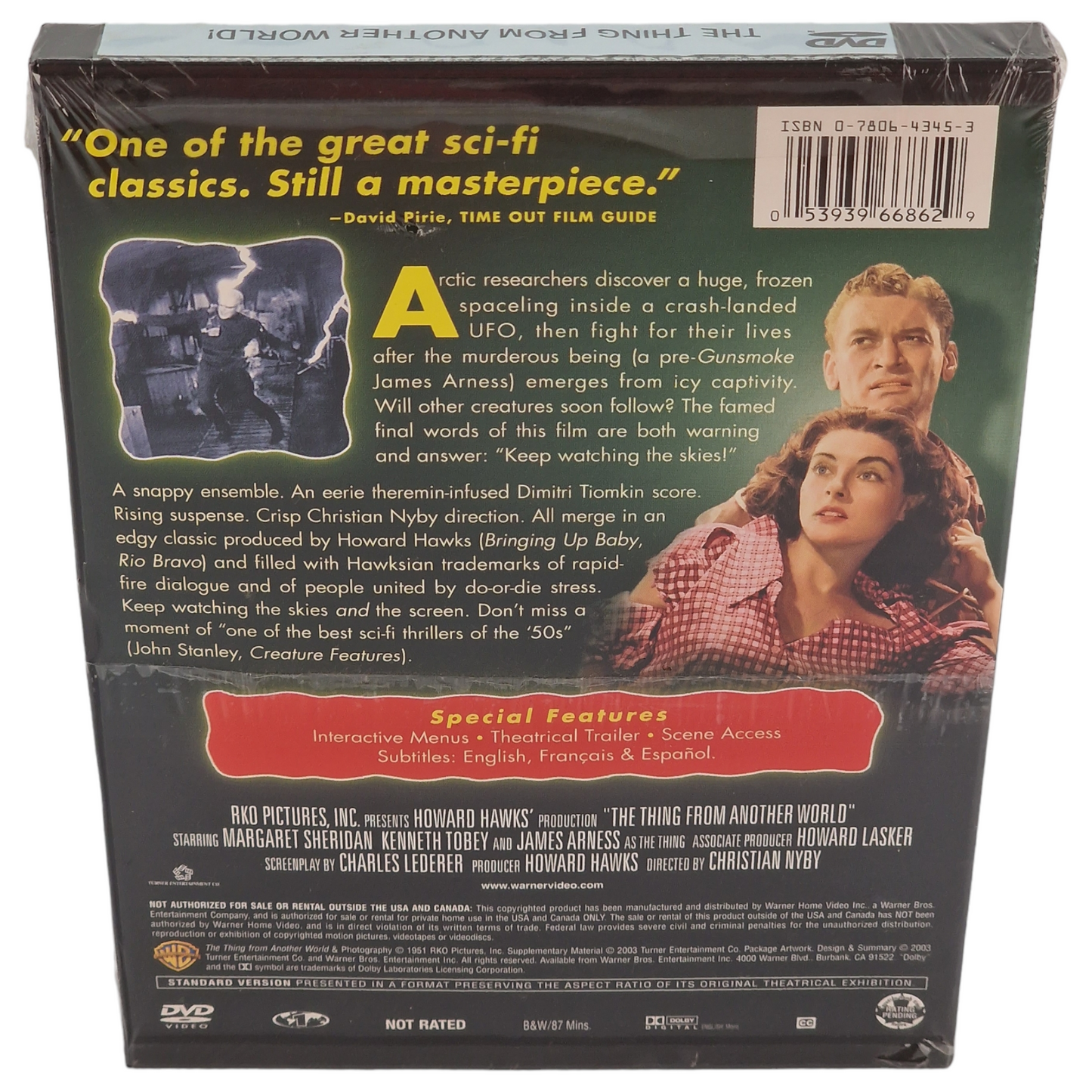 La Chose d'un autre monde DVD VO/ STFR US Import Région 1 Margaret Sheridan 2003