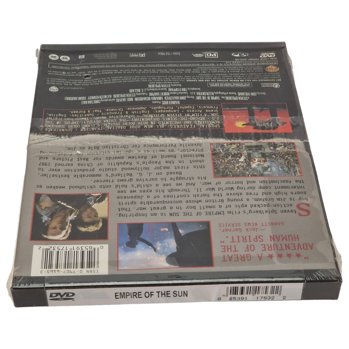 Empire du soleil DVD Étui à clapet  US Import  Région 1 VF 1997 Neuf