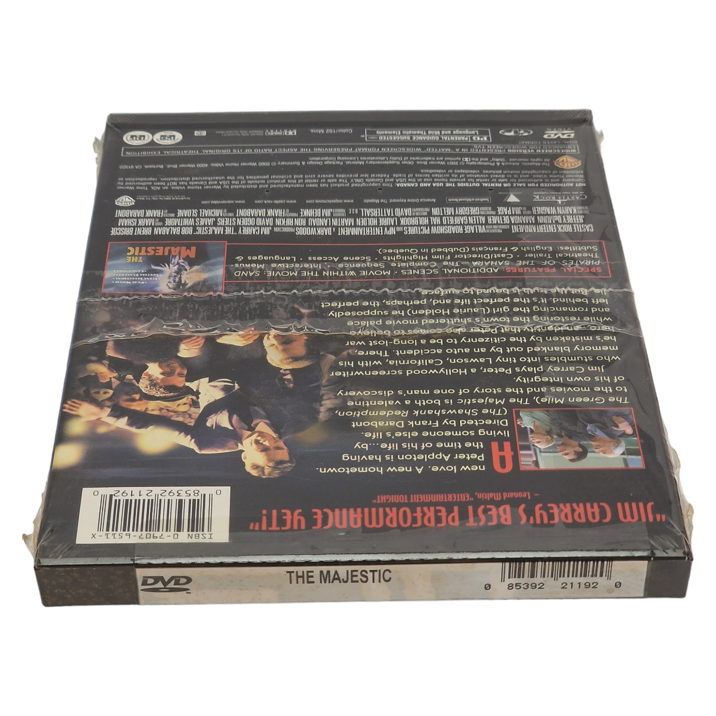 The Majestic DVD Étui à clapet Canada Import VF ___Région 1 __ 2002 Neuf