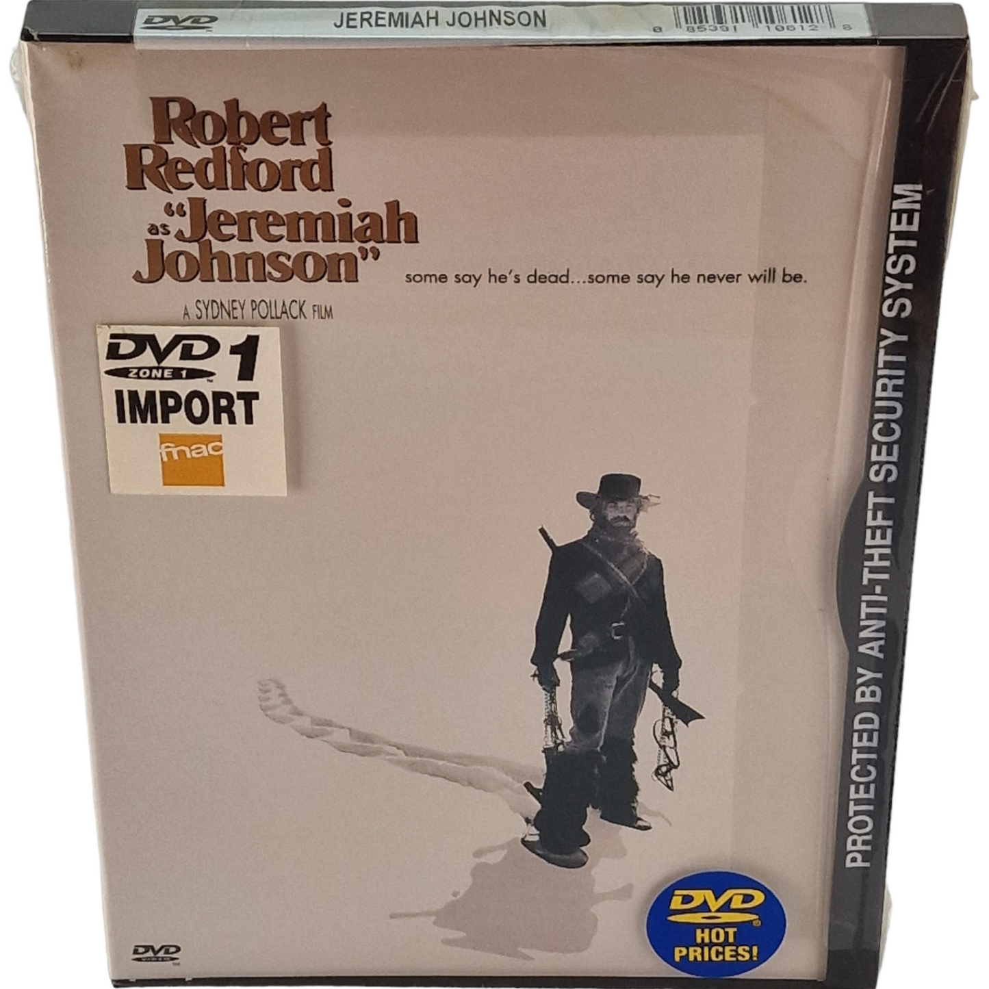 Jeremiah Johnson DVD Étui à clapet US Import VF Robert Redford Région 1 Neuf