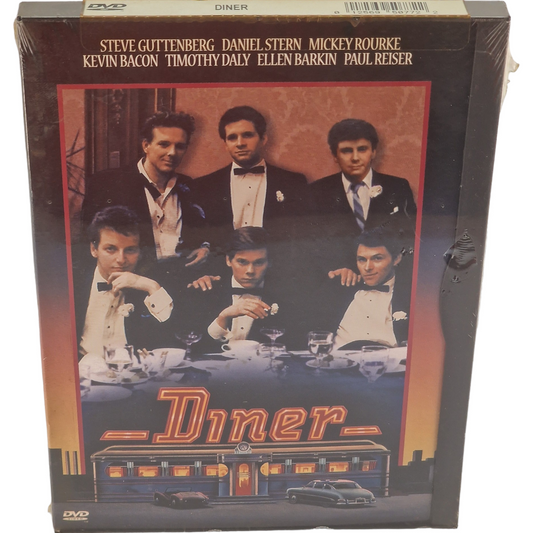 Diner DVD Étui à clapet US Import VF Région 1  Mickey Rourke  1999  Neuf