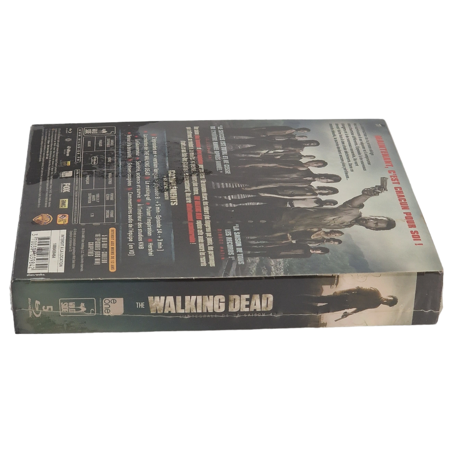 The Walking Dead :DigiPack / L'intégrale de la saison 4 Blu-ray France Region Free 2014
