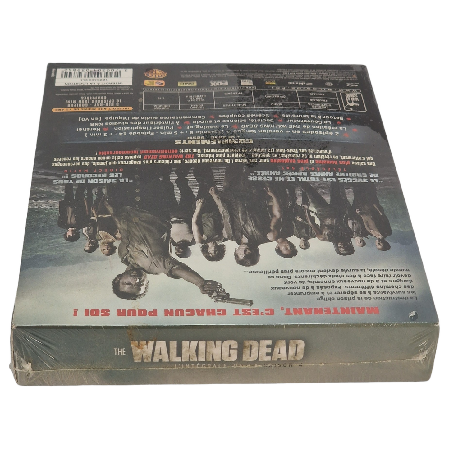 The Walking Dead :DigiPack / L'intégrale de la saison 4 Blu-ray France Region Free 2014
