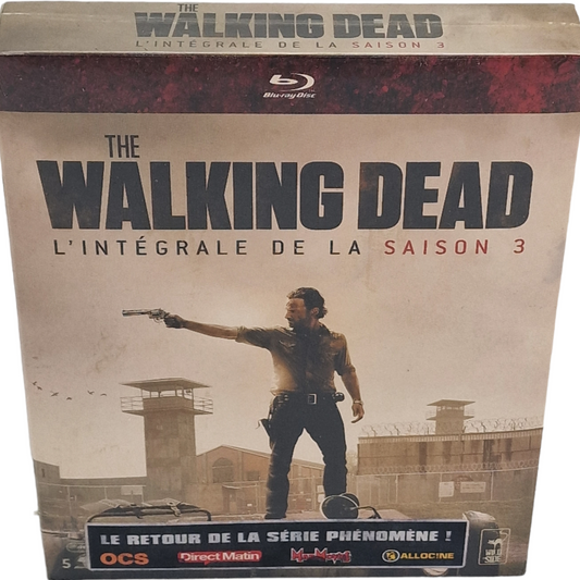 The Walking Dead :DigiPack / L'intégrale de la saison 3 Blu-ray France Region Free  2013