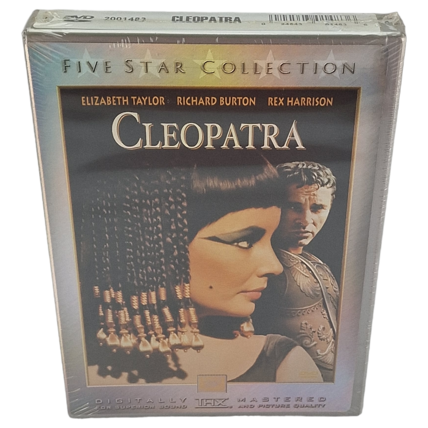 Cleopatra DVD Five Star Collection Elizabeth Taylor US Import VF Region A 2001 Neuf