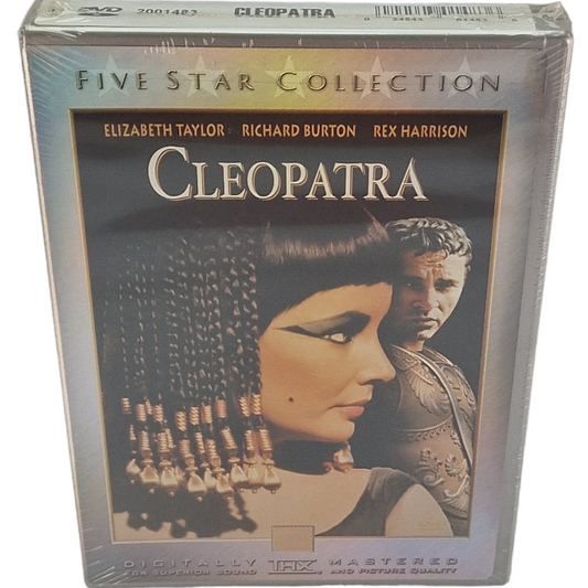 Cleopatra  DVD Five Star Collection Elizabeth Taylor US Import  VF Region A  2001 Neuf