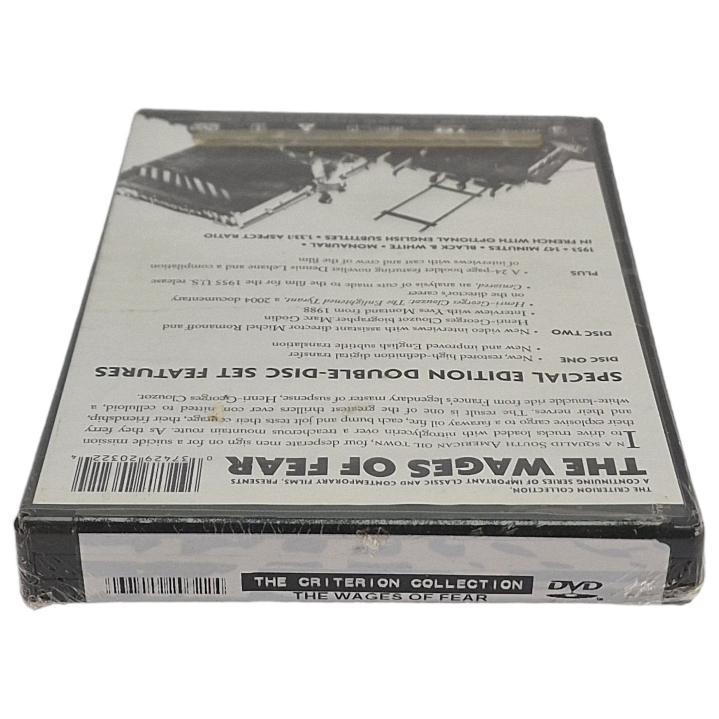 Le salaire de la peur "The Wages of Fear" DVD La collection Criterion Yves Montand A