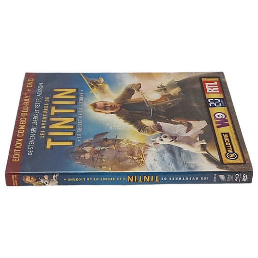 Les Aventures de Tintin: Le Secret de la Licorne – Coffret Blu-ray + DVD – Zone B – vue 3