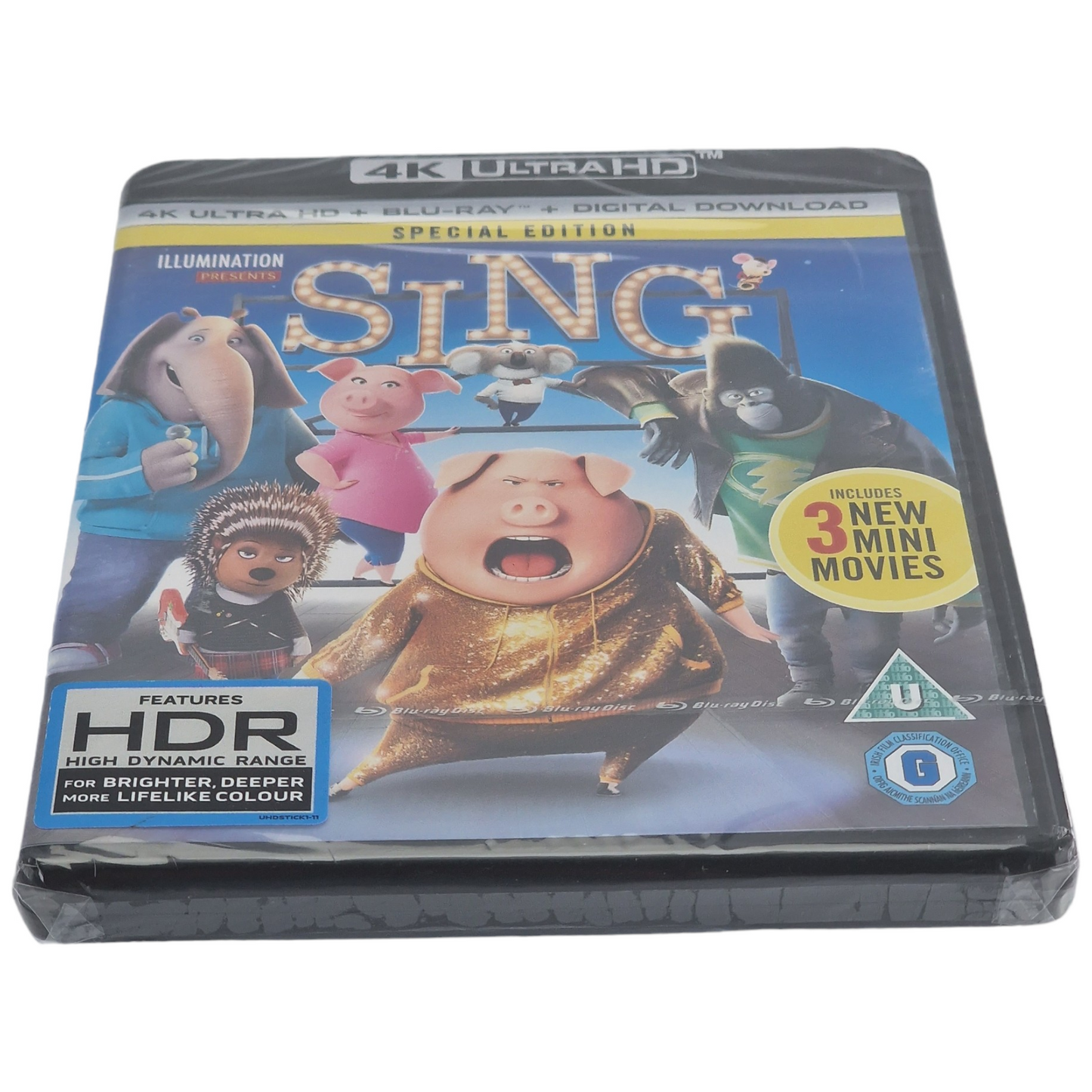 Sing 4K Ultra HD  UK  Import Don’t Worry ’Bout a Thing Zone B