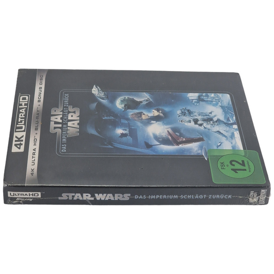Star Wars : L’Empire contre-attaque – 4 K Blu-ray Ultra HD + Blu-ray – Zone libre – vue 3