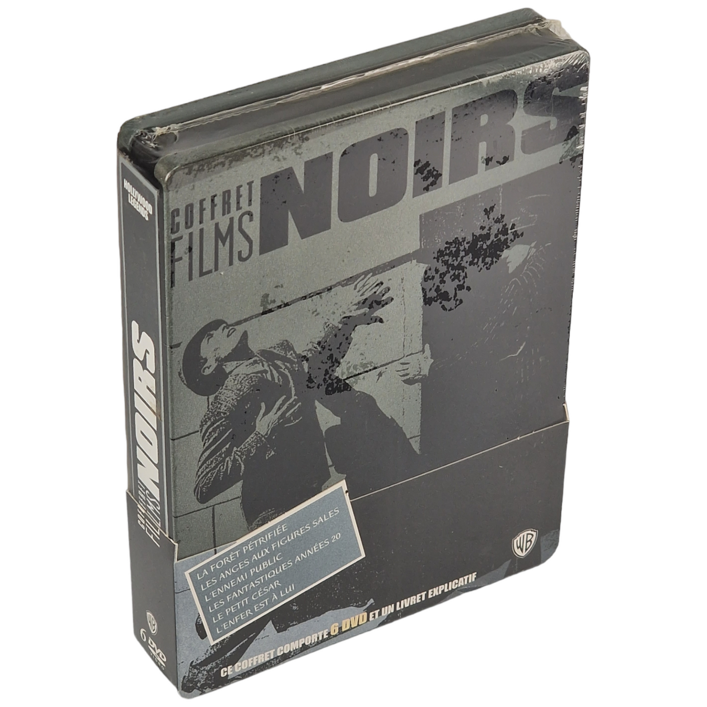 La Collection Films Noirs 8 X DVD Boîtier métal Édt Collector Limité 2010 +Livre