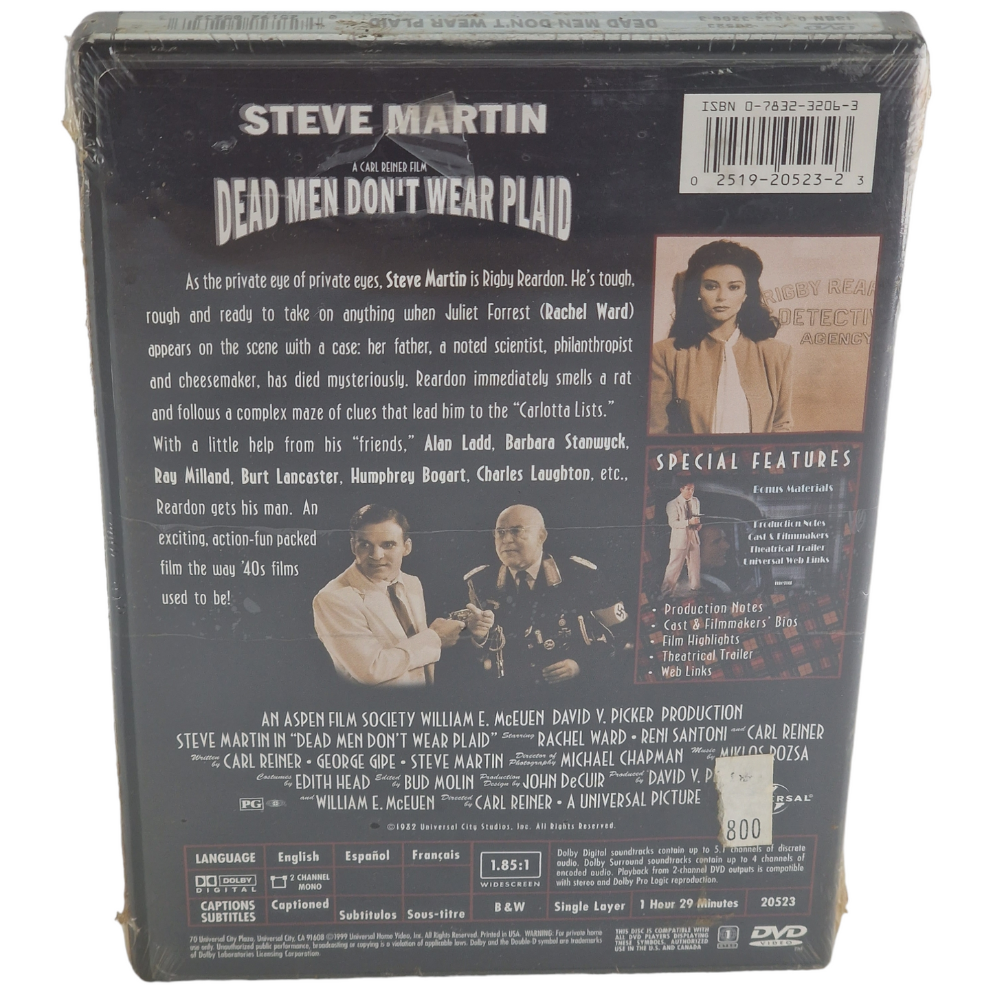 Les cadavres ne portent pas de costard DVD  US Import  Steve Martin Région 1