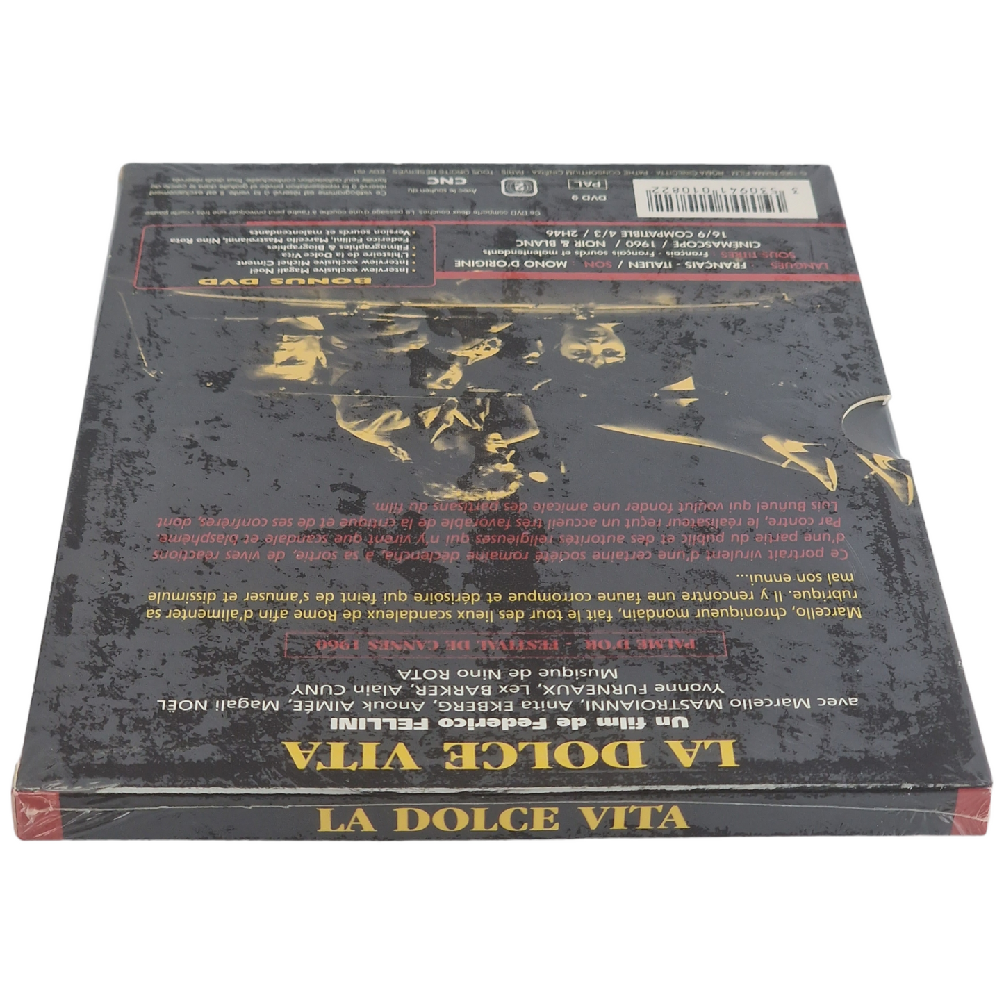 La Dolce Vita DVD france Federico Fellini Region 2