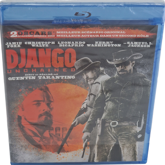 Django Unchained Blu-ray France Region B  Quentin Tarantino   2013  Neuf