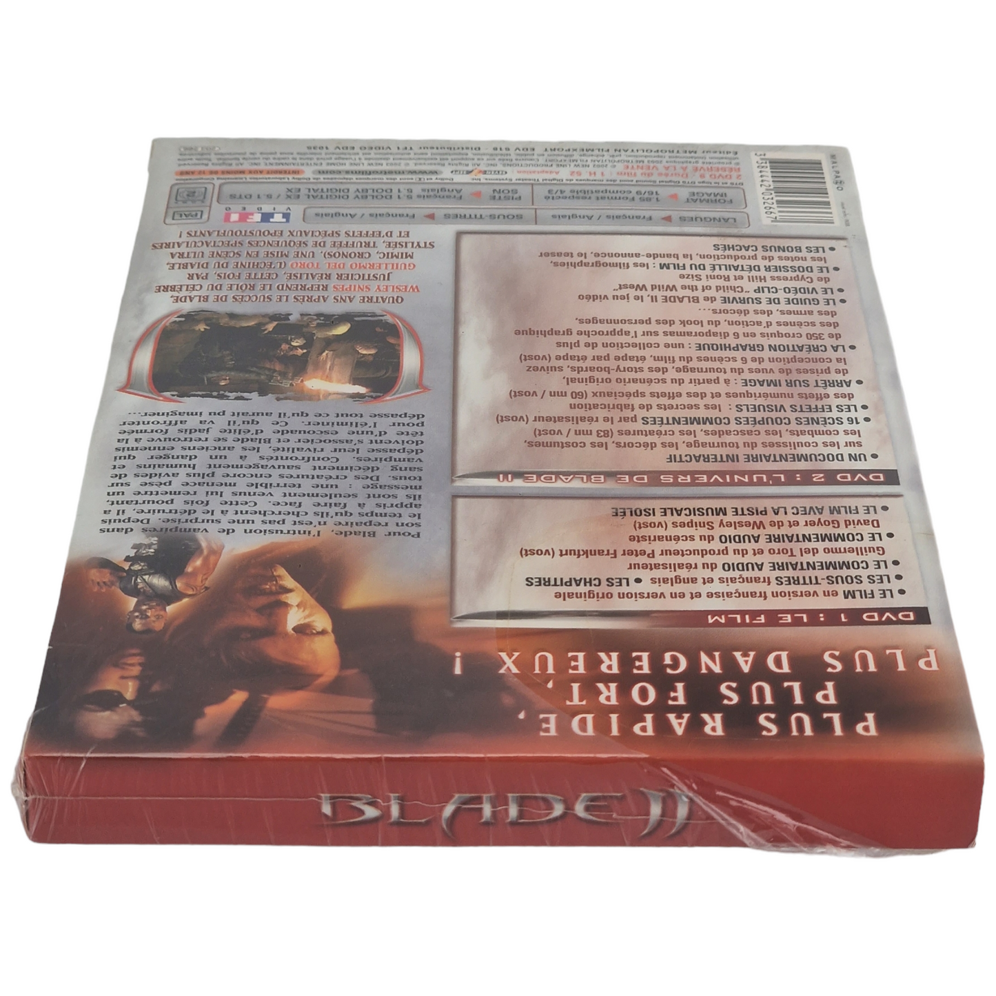 Blade II DVD Édition Collector France Region B Neuf