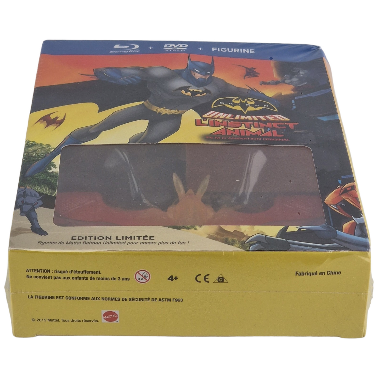 Batman Unlimited: L'instinct animal Blu-ray+DVD DigiPack Region Free Neuf 2015 Neuf