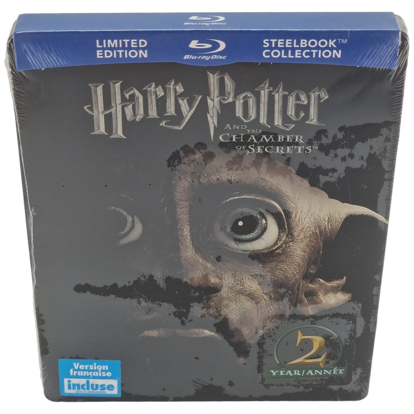Harry Potter et la chambre des secrets Blu-ray Steelbook 2013 Region A