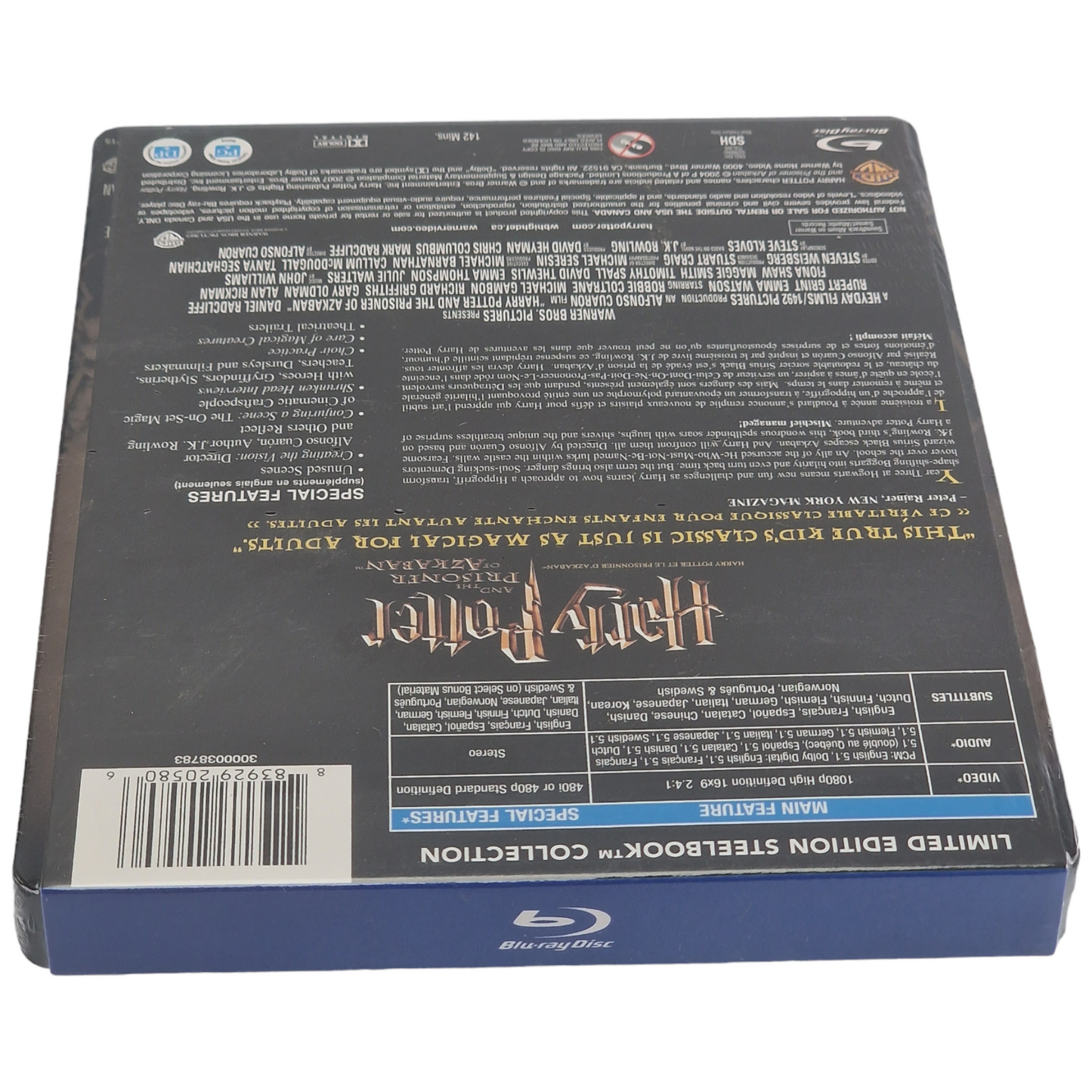 Harry Potter et la Coupe de Feu Blu-ray Steelbook 2013 Region A