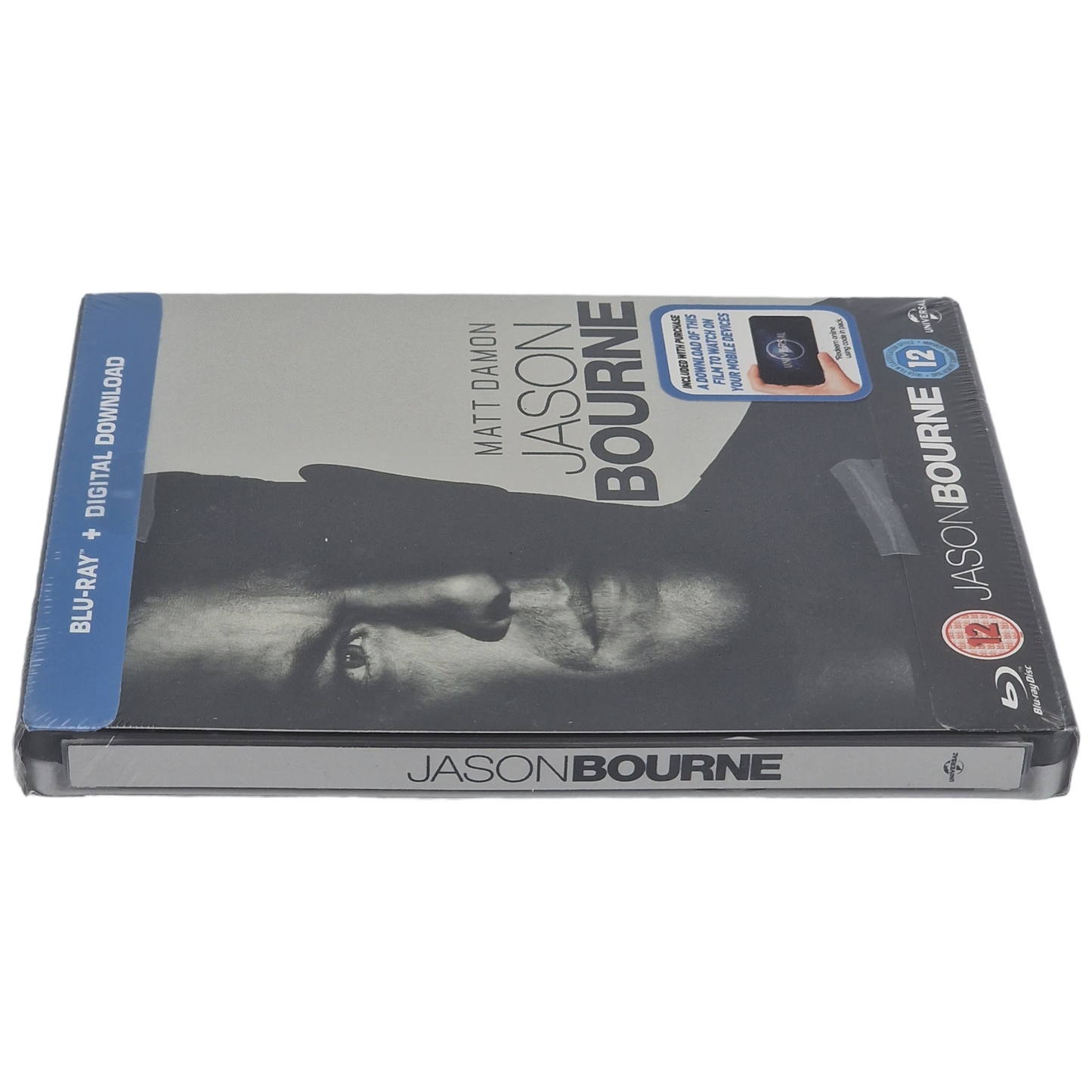 Jason Bourne Blu-ray SteelBook Édt Ltd 2016 : Matt Damon, Tommy Lee Jones Zone B