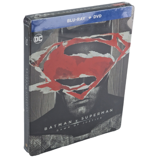 Batman v Superman : L’Aube de la justice – SteelBook Blu-ray + DVD – visuel 2