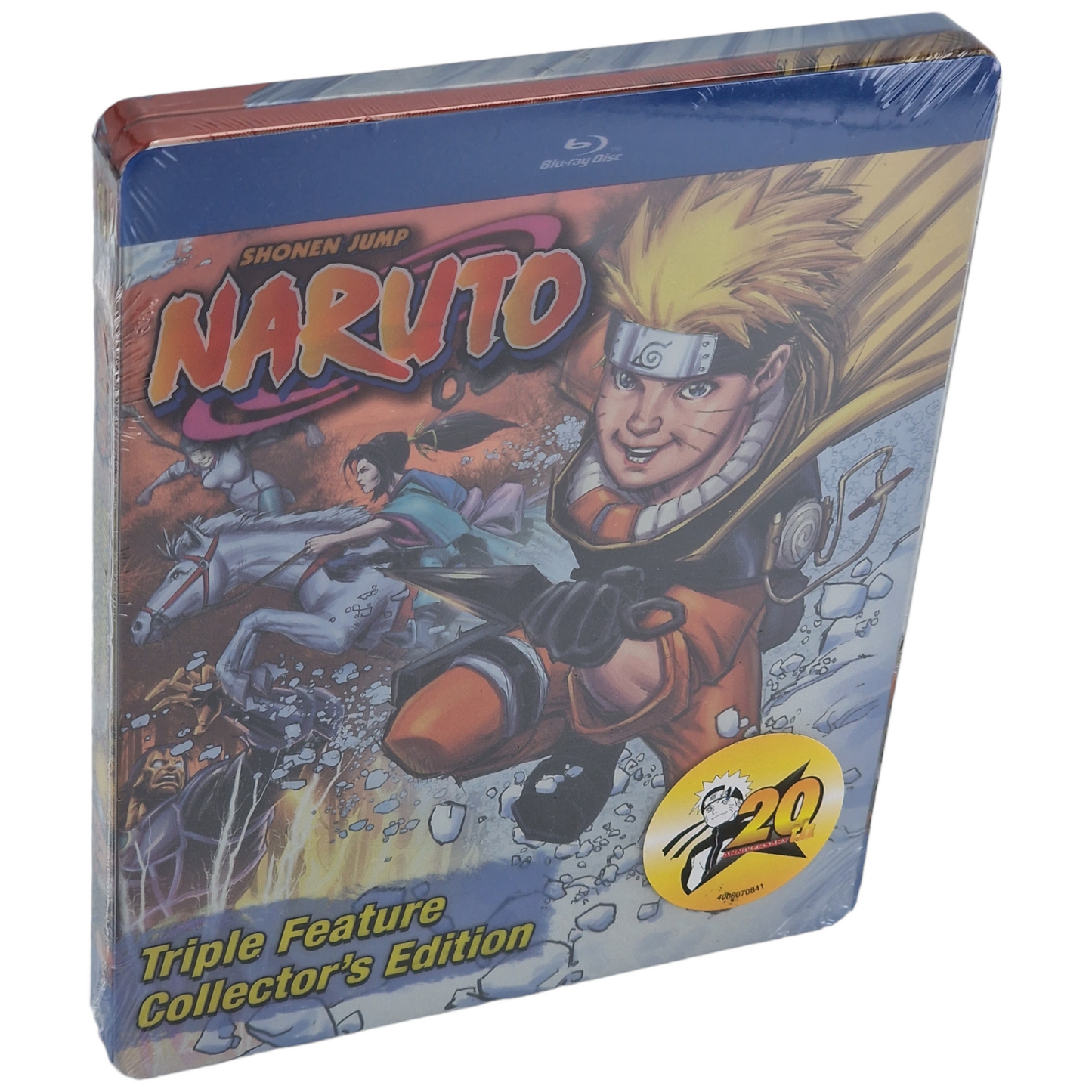 Naruto Triple Feature Collector's Edition 3 Films Blu-ray Steelbook Import Region A