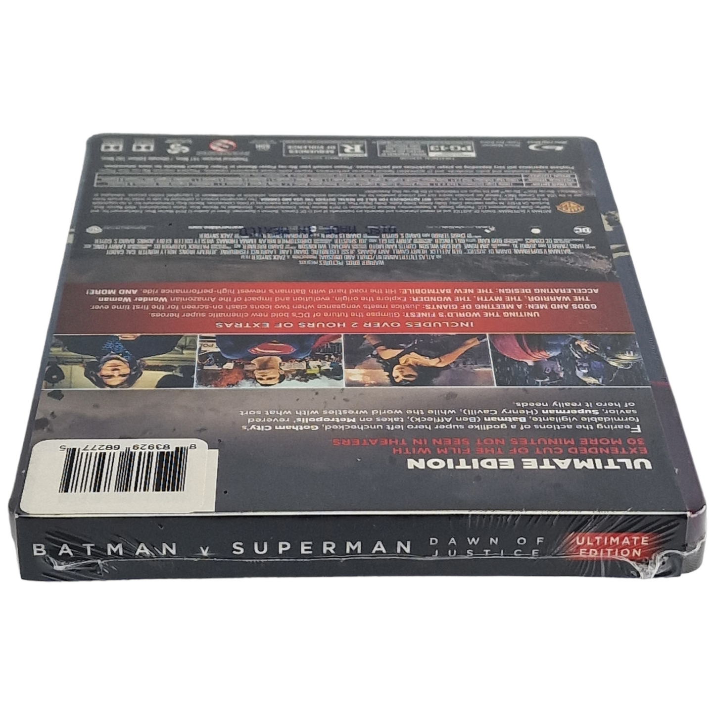 Batman v Superman : l'aube de la justice Blu-ray SteelBook Ultimate Edition Blu-ray + DVD zone A VF