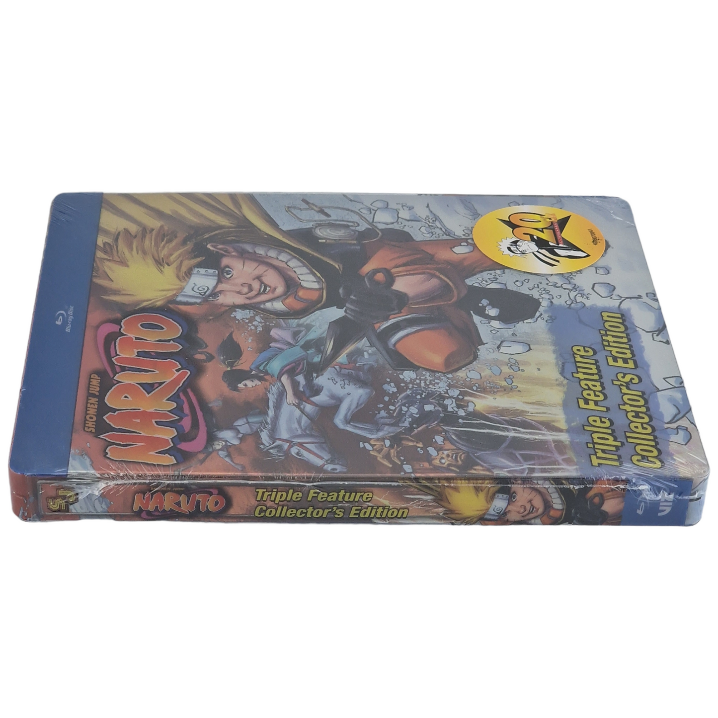 Naruto Triple Feature Collector's Edition 3 Films Blu-ray Steelbook Import Region A