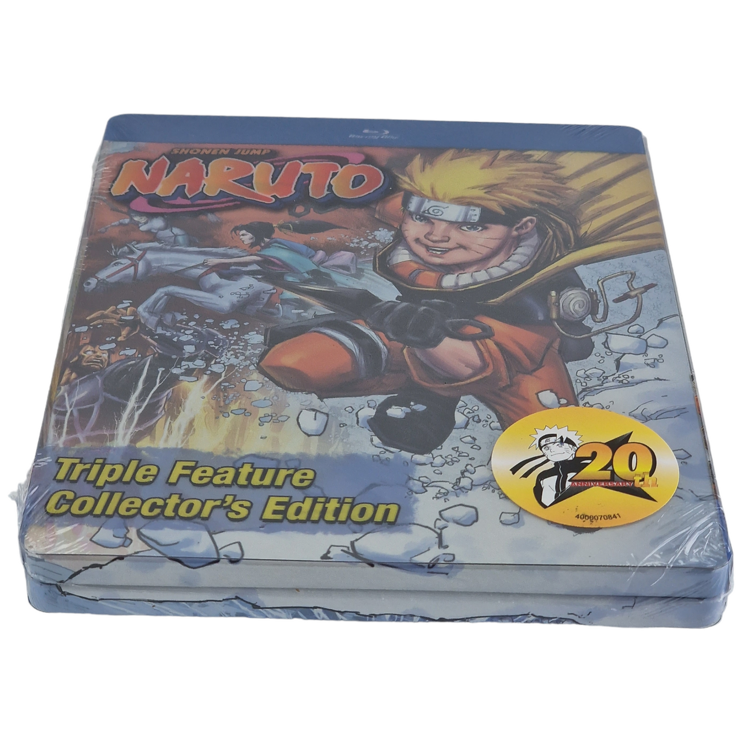 Naruto Triple Feature Collector's Edition 3 Films Blu-ray Steelbook Import Region A