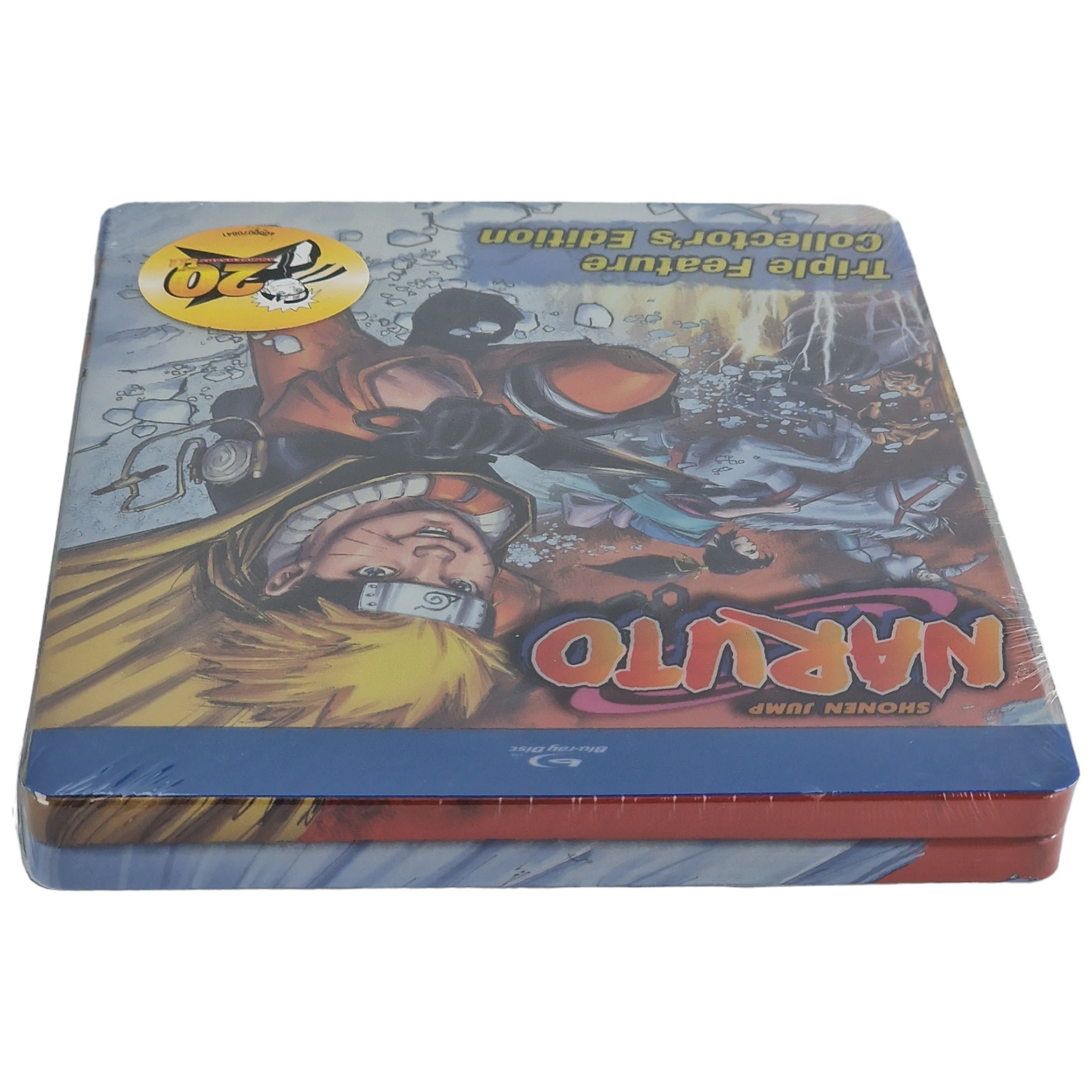 Naruto Triple Feature Collector's Edition 3 Films Blu-ray Steelbook Import Region A