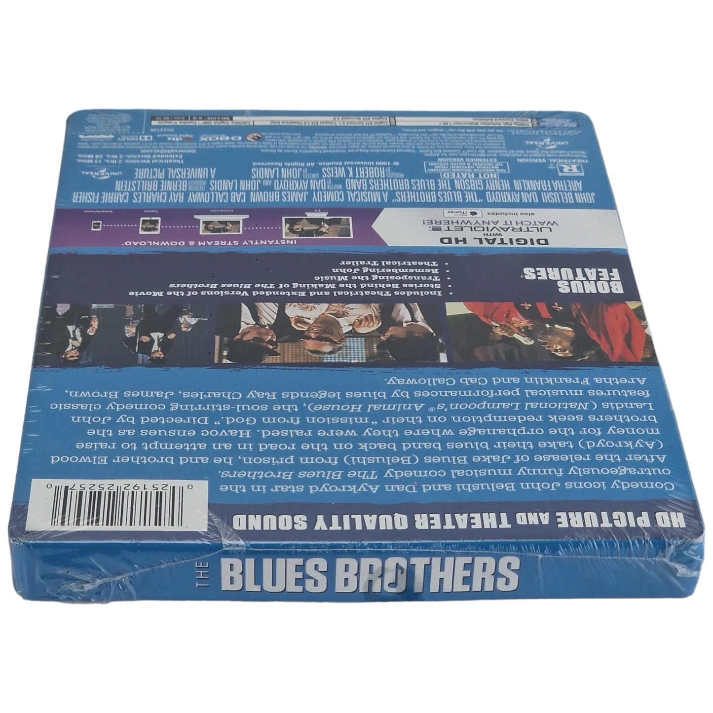 The Blues Brothers Blu-ray SteelBook Édition limitée 1 film, 2 coupes 2014 Libre