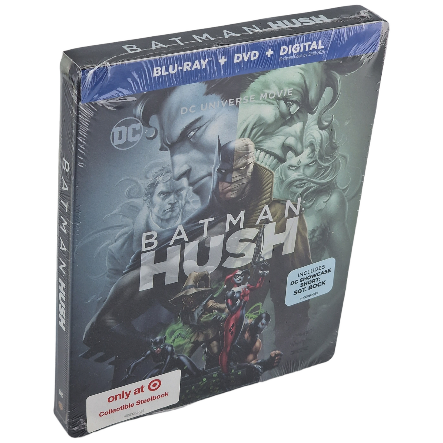Batman: Hush Blu-ray SteelBook Blu-ray + DVD + Digital HD 2019 VF Zone A