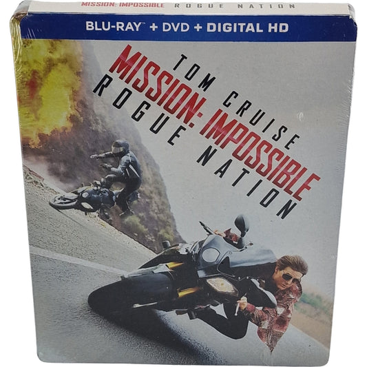 Mission: Impossible - Rogue Nation Blu-ray SteelBook DVD +  Blu-ray  Zone A