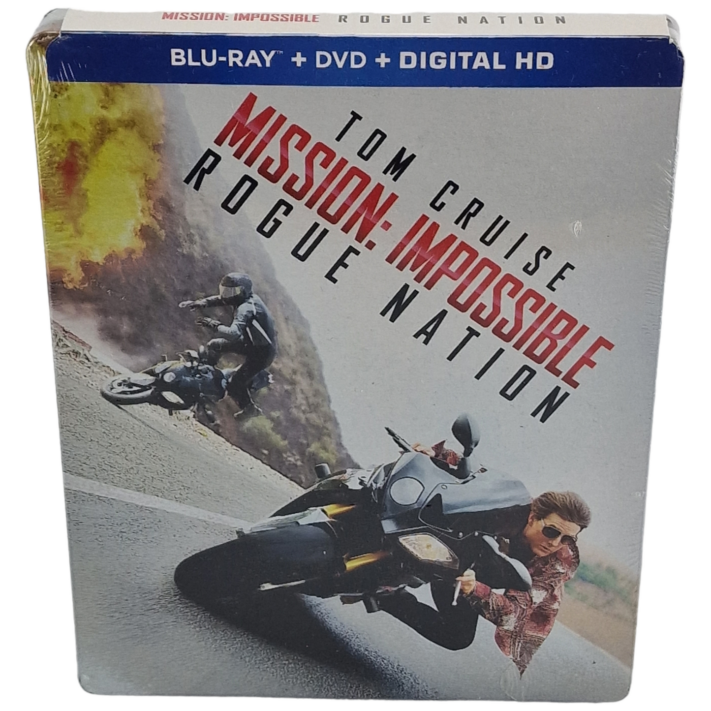 Mission: Impossible - Rogue Nation Blu-ray SteelBook DVD +  Blu-ray  Zone A