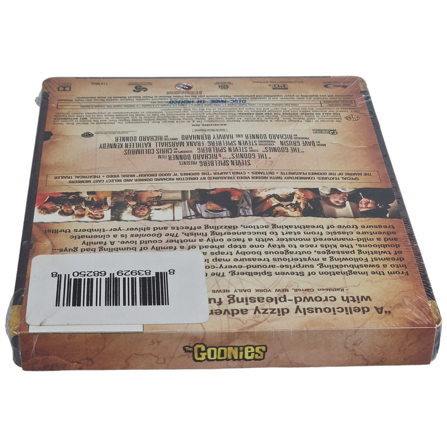 Les Goonies 1985 Blu-ray SteelBook Steven Spielberg 2018 Zone A