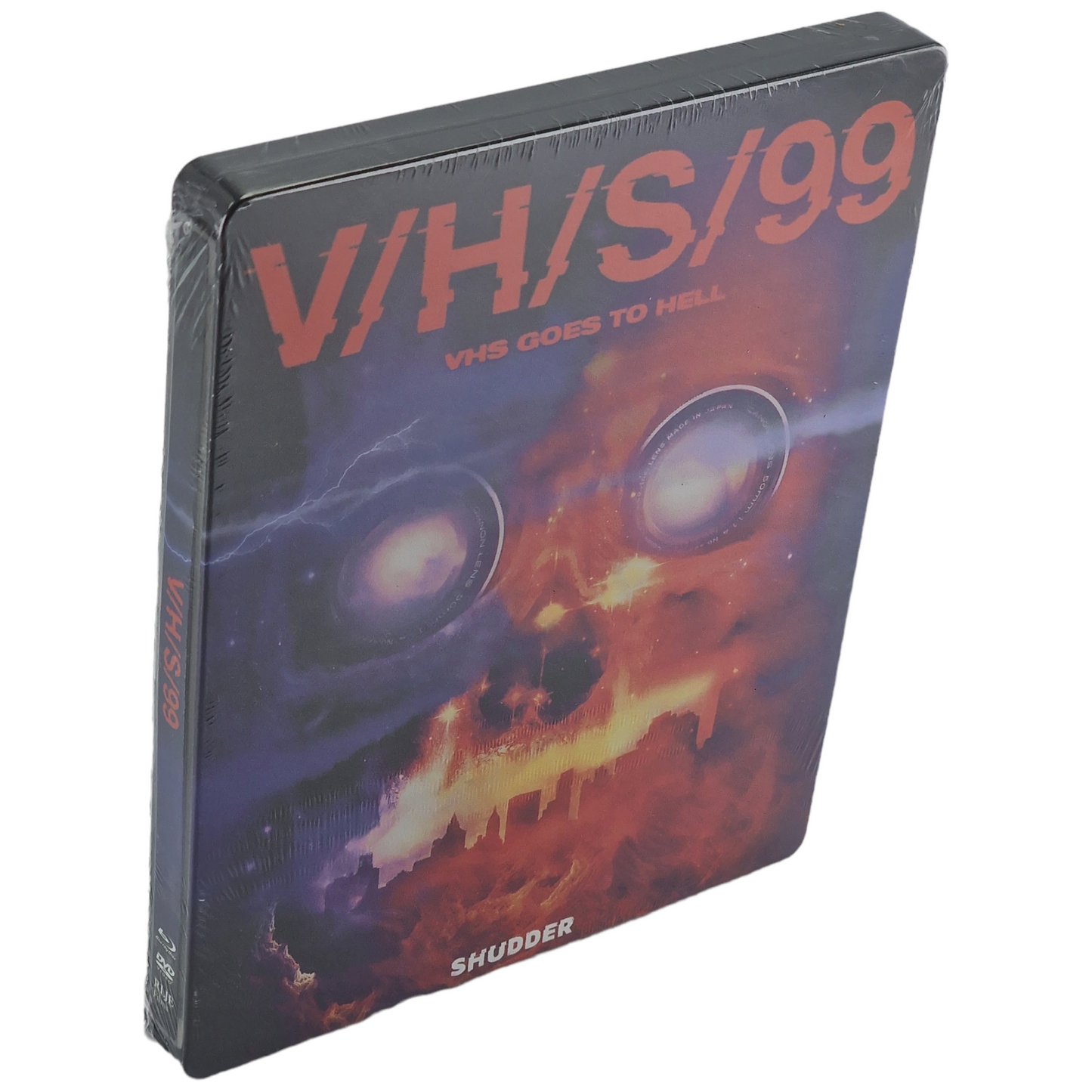 V/H/S/99 Blu-ray SteelBook Blu-ray + DVD 2023 Flying Lotus Zone A