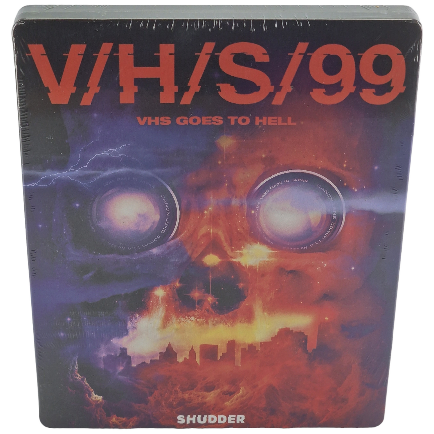 V/H/S/99 Blu-ray SteelBook Blu-ray + DVD 2023 Flying Lotus Zone A