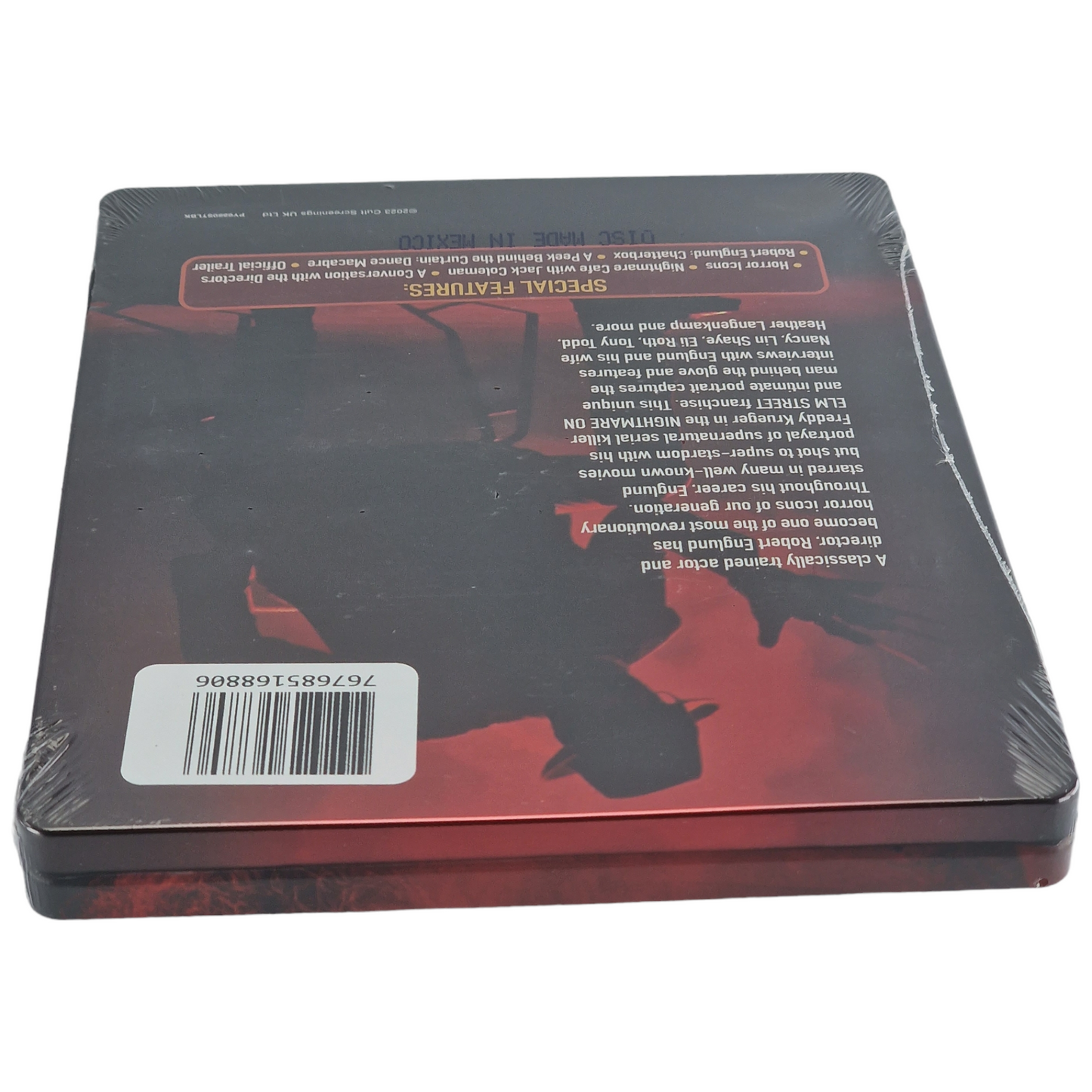 Hollywood Dreams and Nightmares SteelBook Blu-ray The Robert Englund Stor Zone A