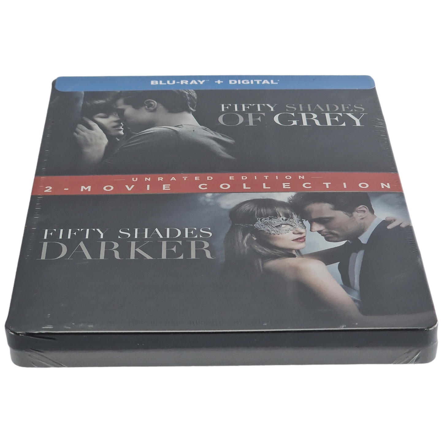 Cinquante nuances de Grey + Cinquante nuances sombres Blu-ray + DVD SteelBook A
