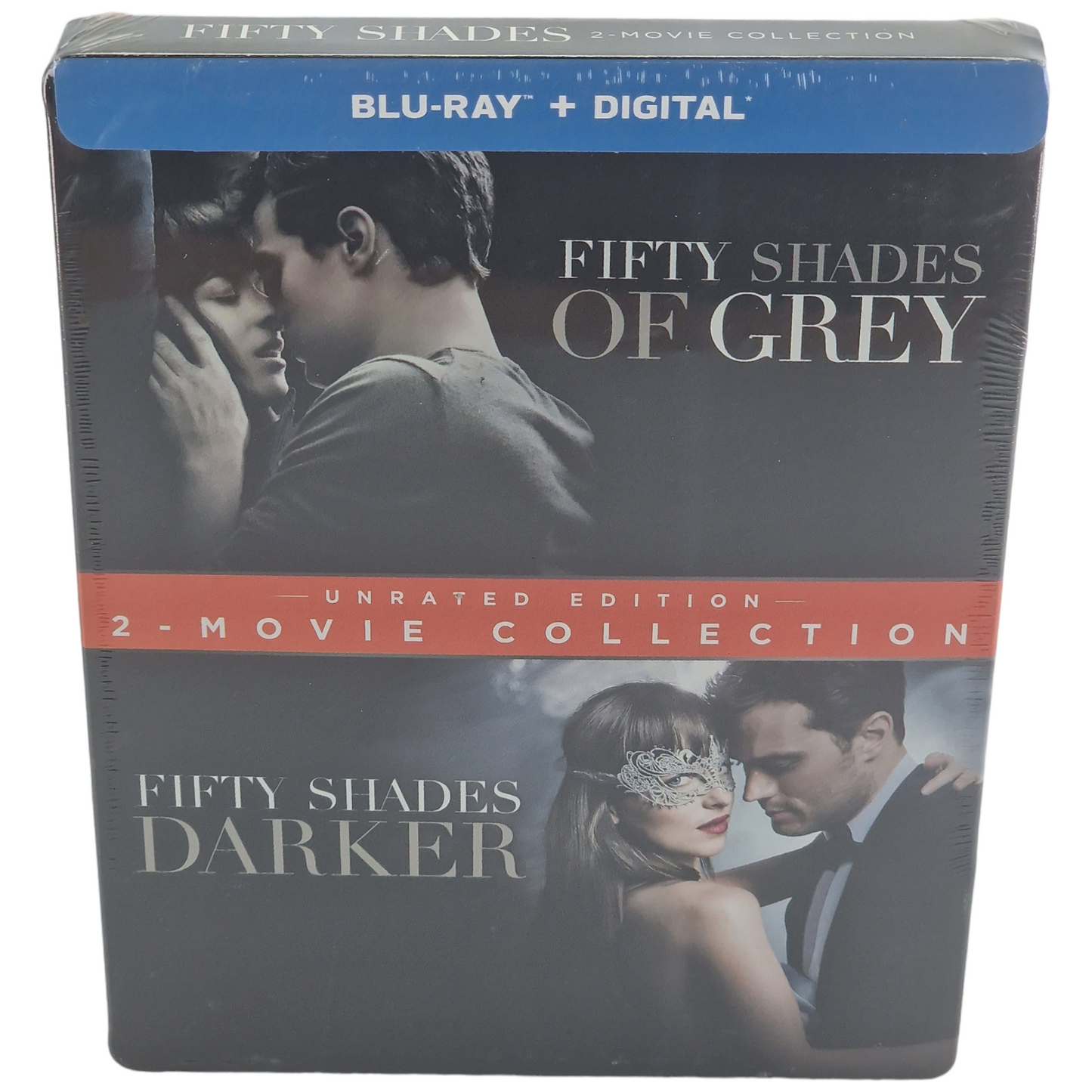 Cinquante nuances de Grey + Cinquante nuances sombres Blu-ray + DVD SteelBook A