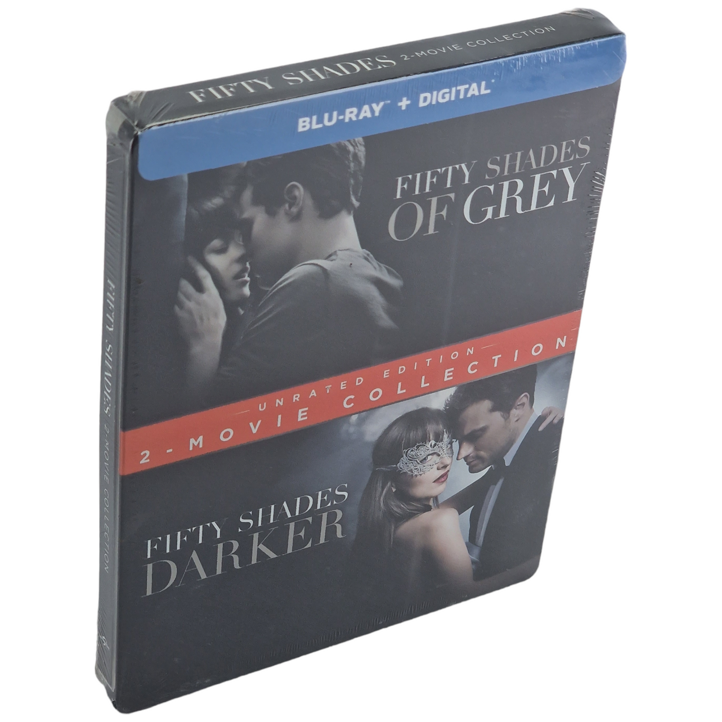 Cinquante nuances de Grey + Cinquante nuances sombres Blu-ray + DVD SteelBook A