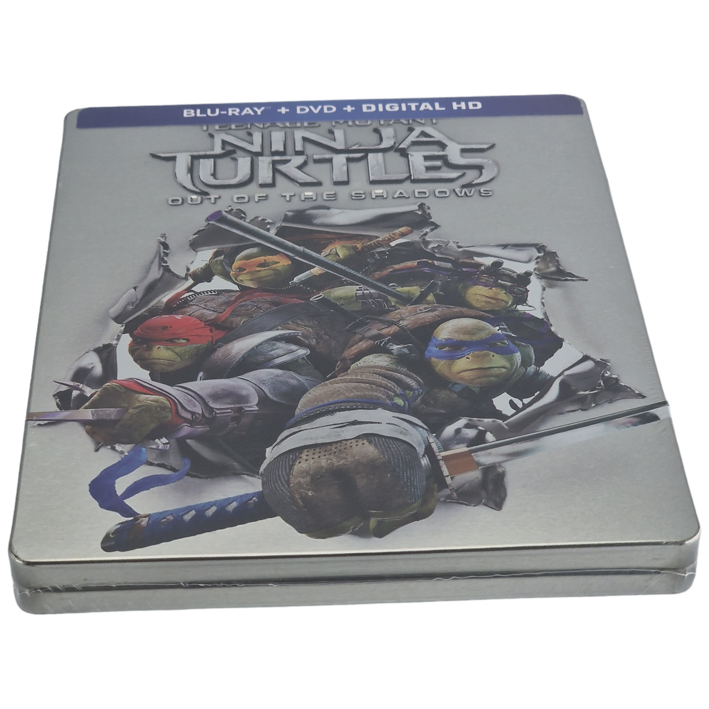 Tortues Ninja Mutantes:De l'ombre à la lumière SteelBook Débossé Blu-ray + DVD