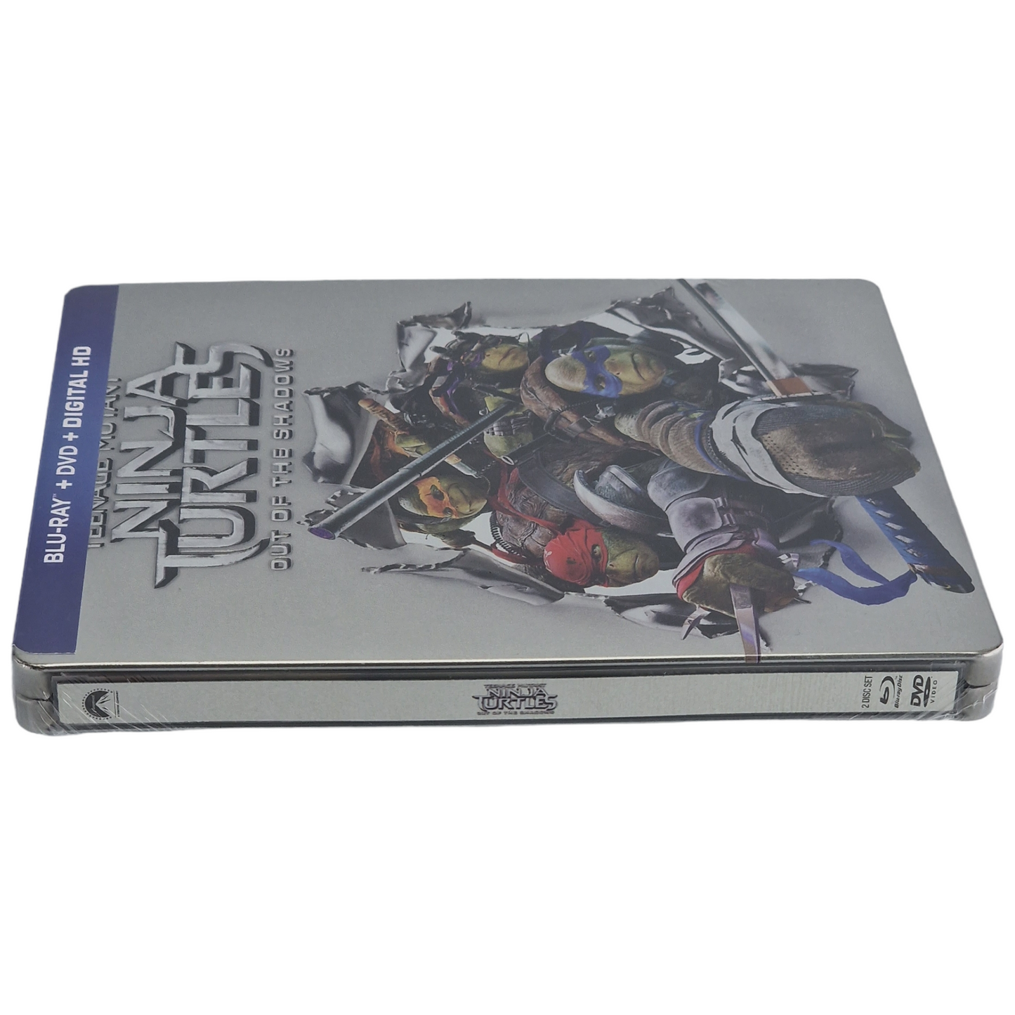 Tortues Ninja Mutantes:De l'ombre à la lumière SteelBook Débossé Blu-ray + DVD