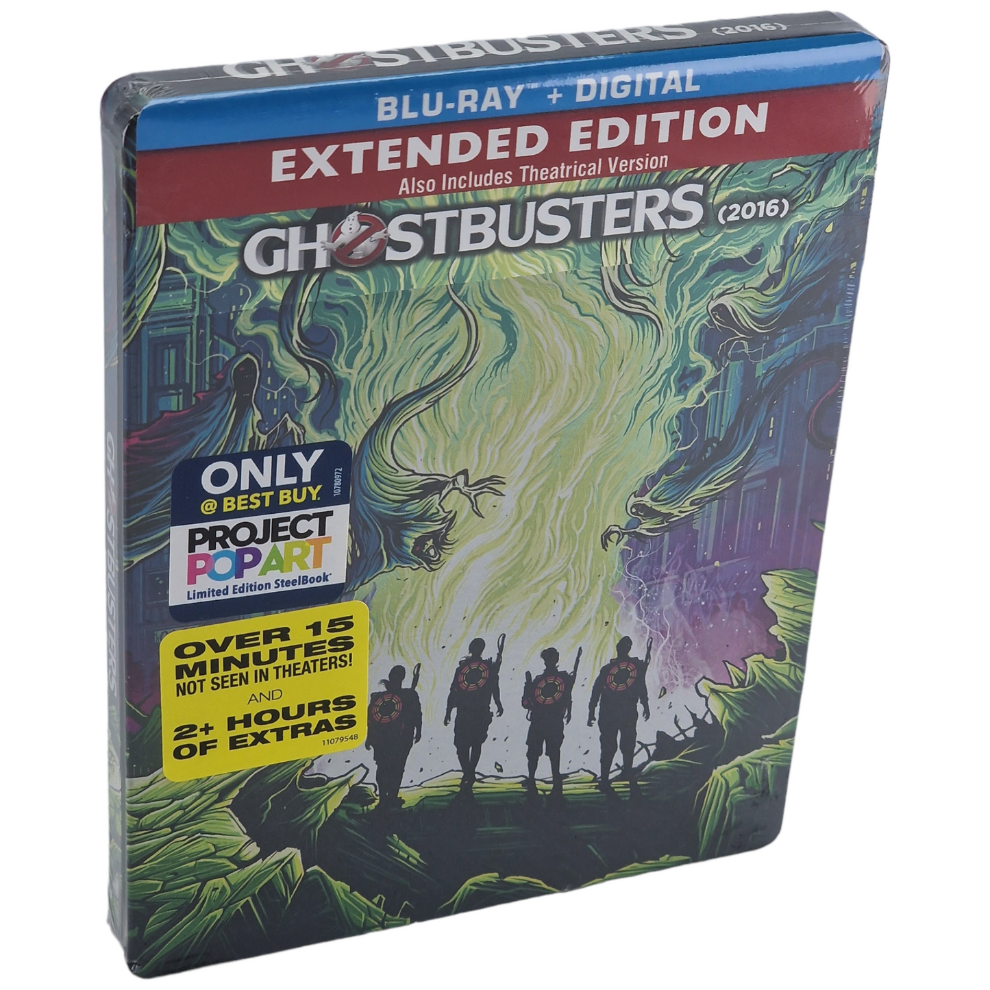 Ghostbusters SteelBook Blu-ray 2016 Edition étendue 1 film, 2 coupes Zone A