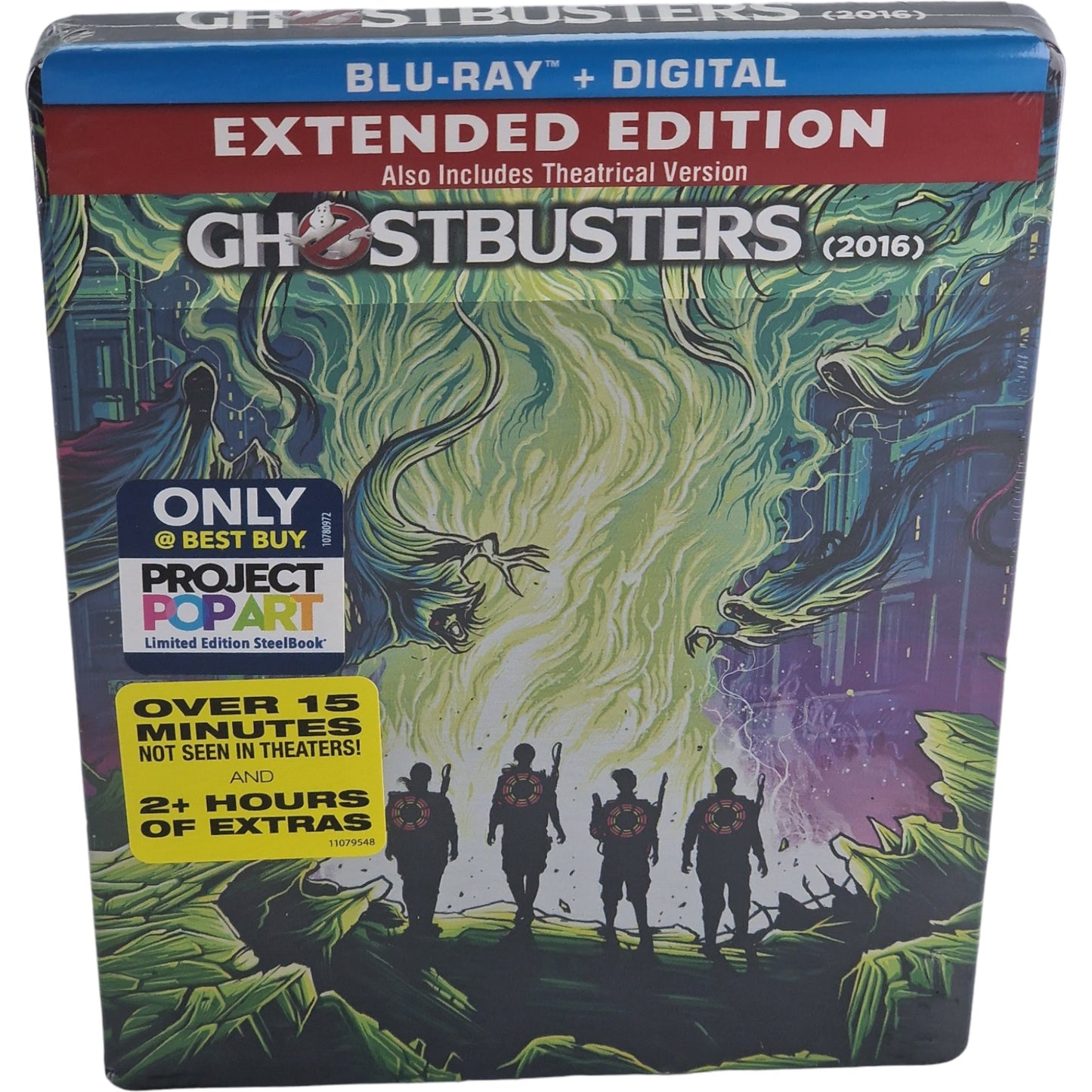 Ghostbusters SteelBook Blu-ray 2016 Edition étendue 1 film, 2 coupes Zone A